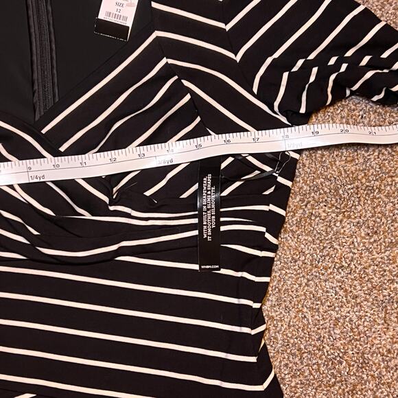 White House Black Market "Instantly Slimming" Sheath Dress. NWT Size 12 - Picture 5 of 8